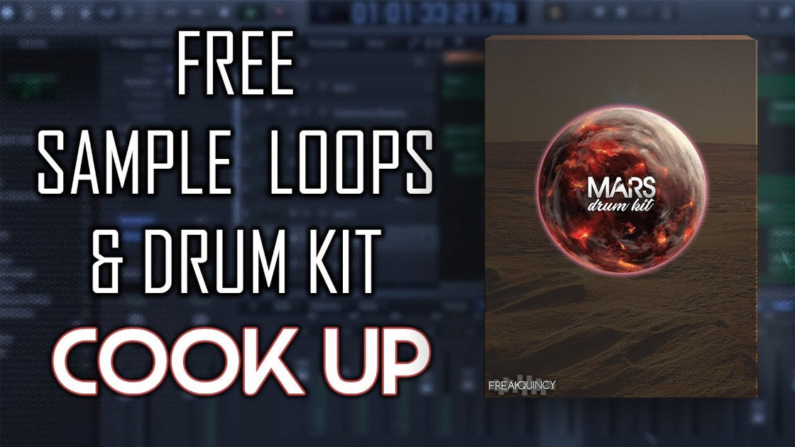 🛸 Mars New Free Drum & Loops Kit Cook Up in Logic Pro X