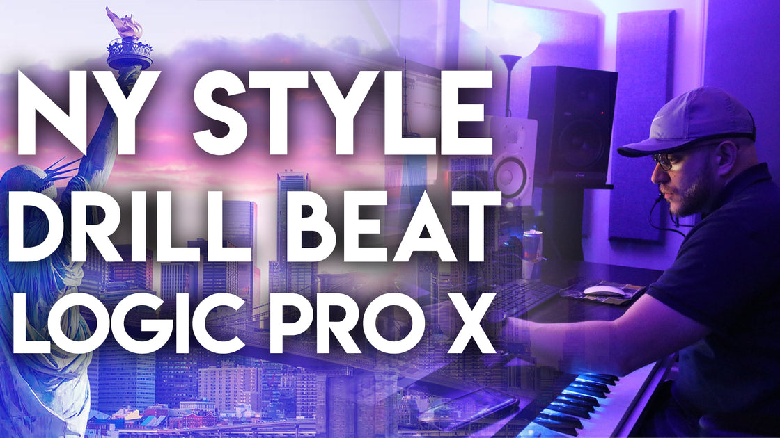 INSANE! NY Style Drill Beat from Scratch in Logic Pro X 10.6