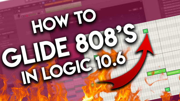 How to glide 808s in Logic Pro X