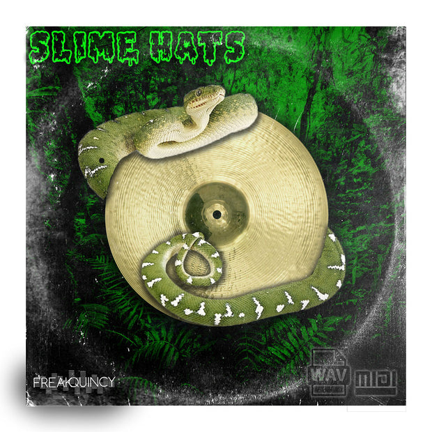 Slime Hats - Hi Hat Midi Loops & One Shot Kit